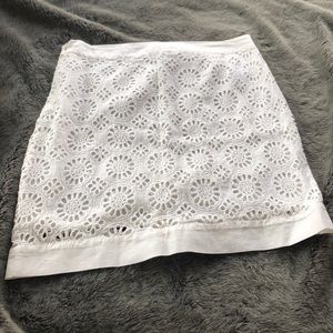 Tommybahama lined  eyelet skirt Condition